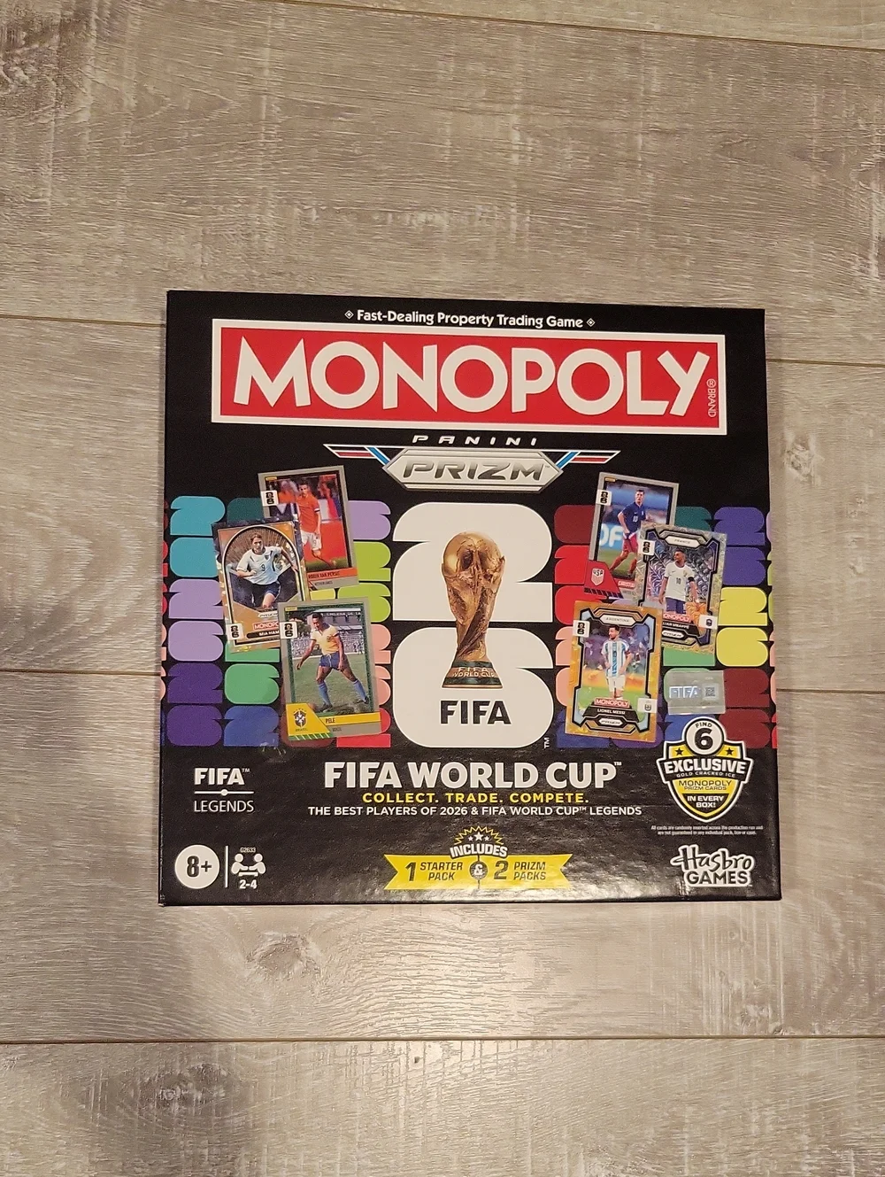 Monopoly FIFA World Cup Board Game - Black & Multicolor